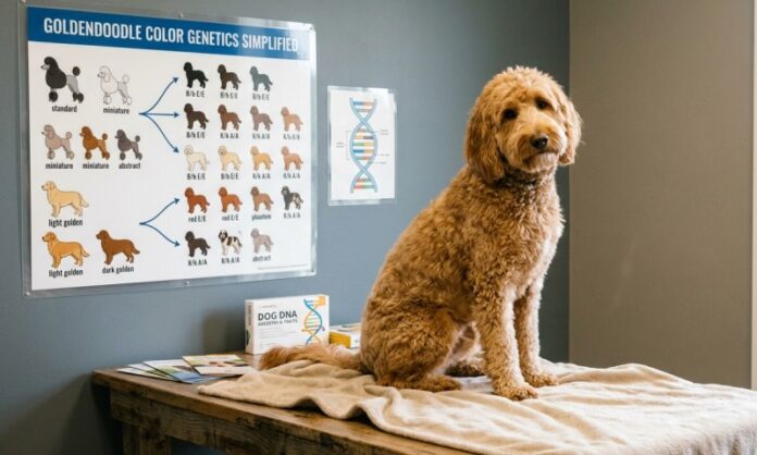 Goldendoodle coat variations